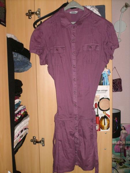 robe violette